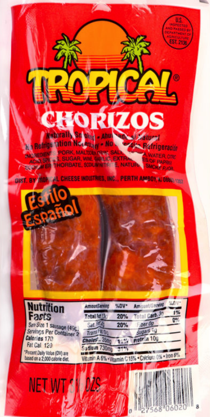 Chorizo 3.5 oz