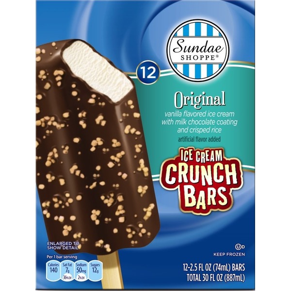 Sundae Shoppe Ice Cream Crunch Bars