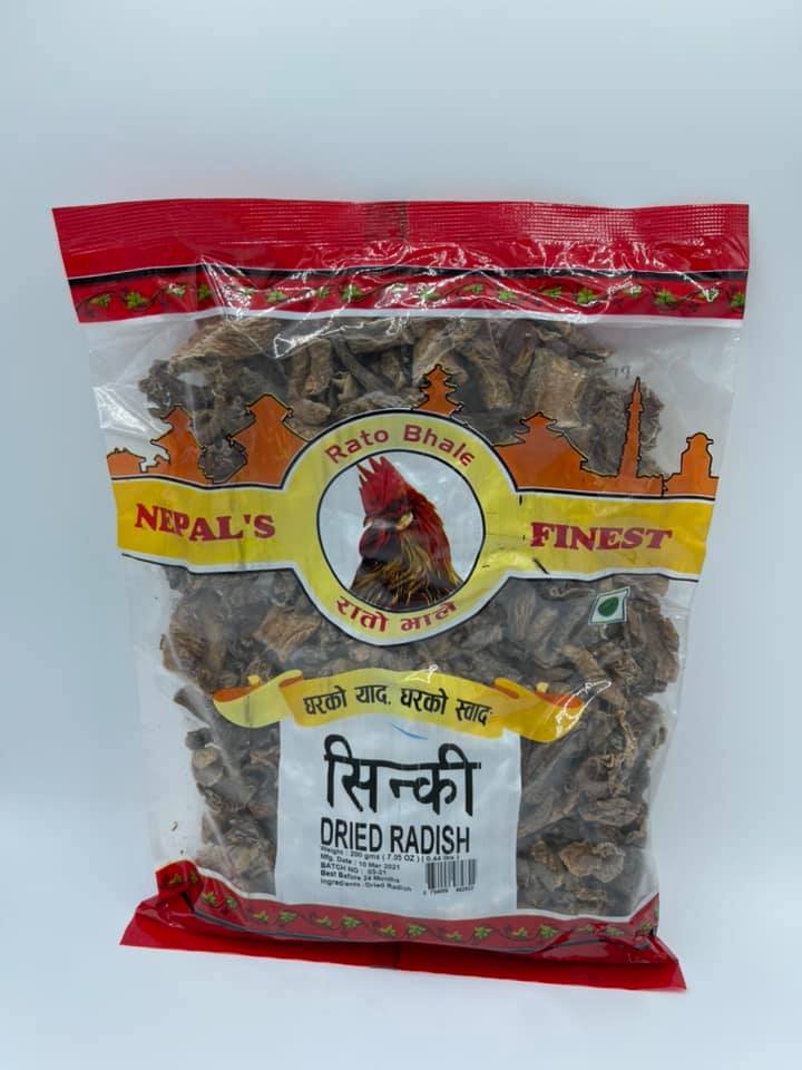 Rato Bhale - Dried Radish