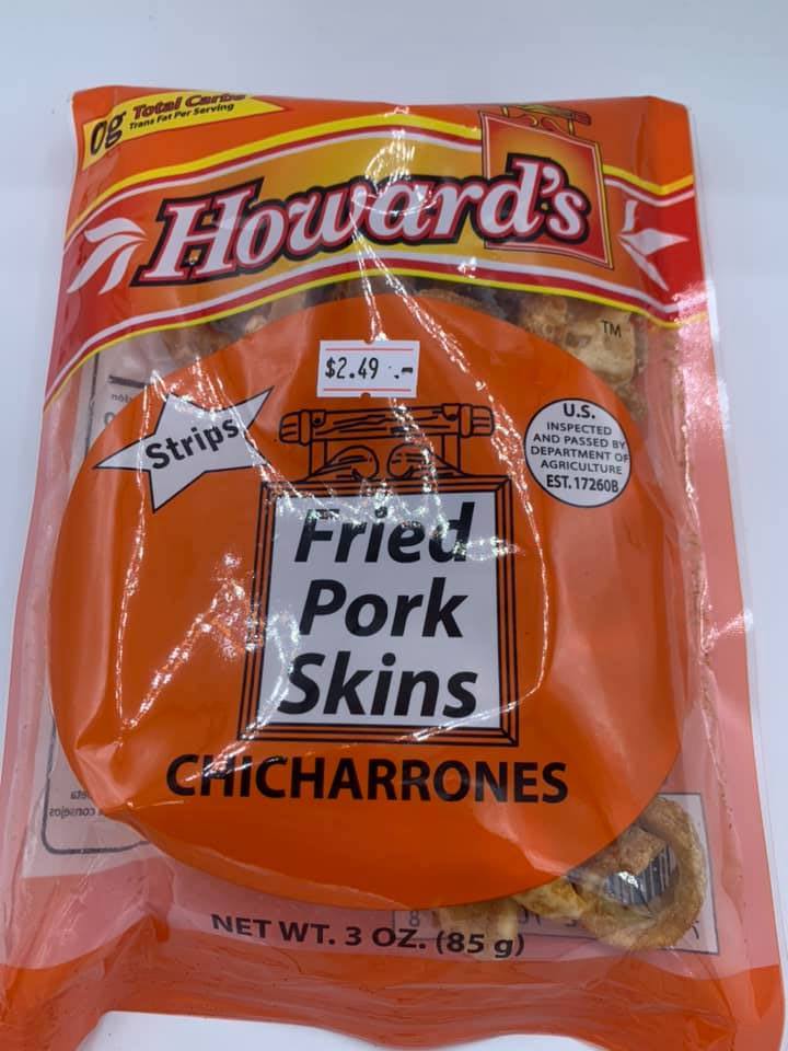 Howard's Fried Pork Skin
