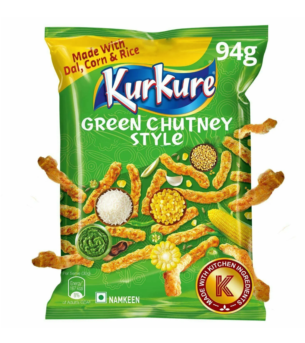 Kurkure Green Chutney Style