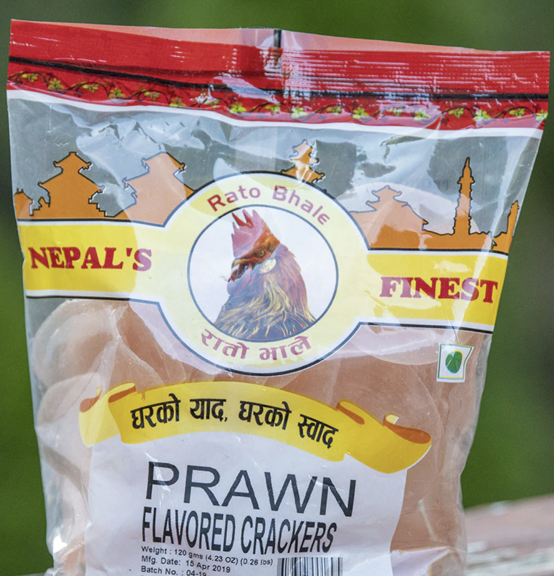 Rato Bhale - Prawn Flavored Crackers