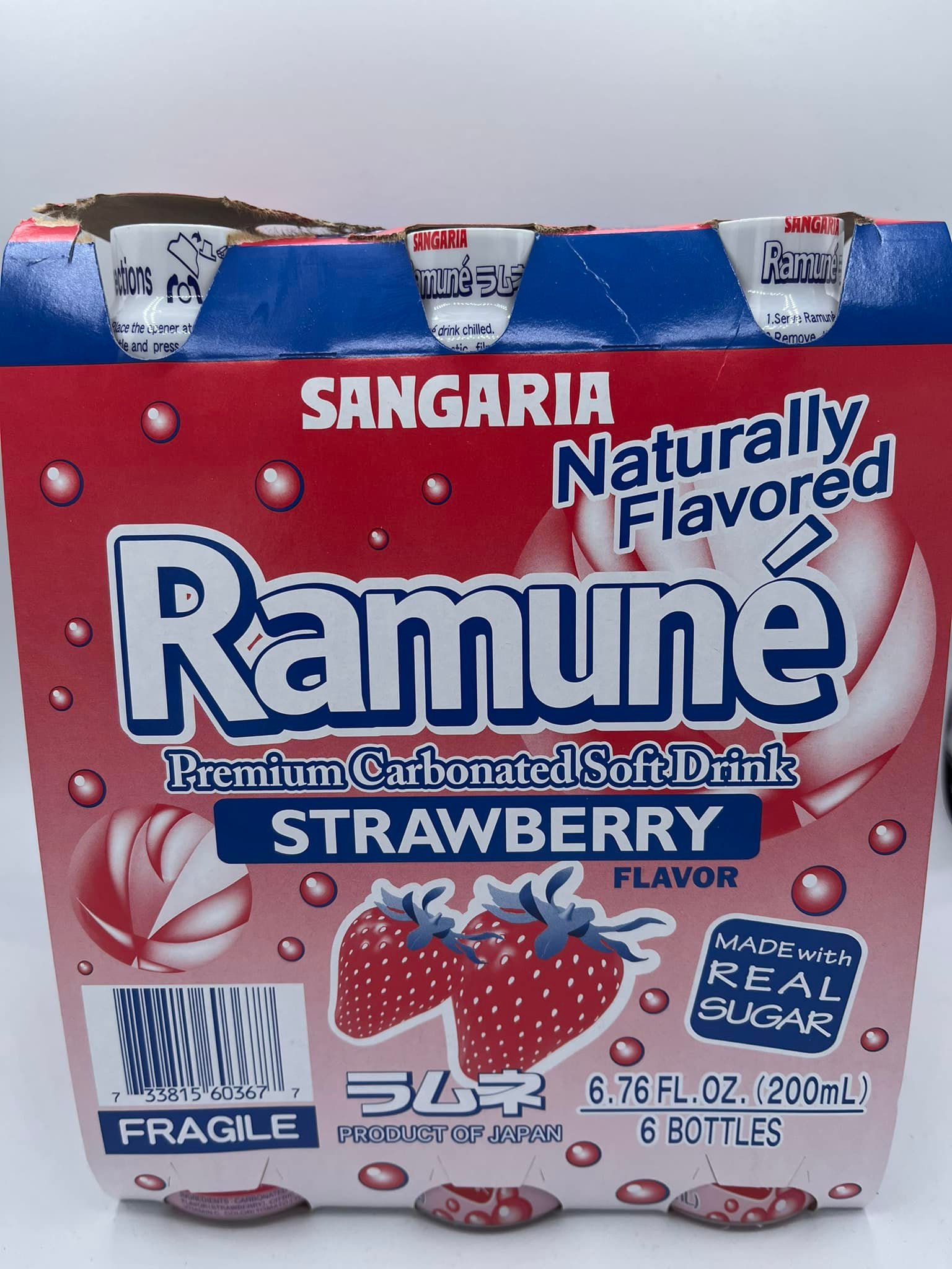 Ramune Strawberry  Pack